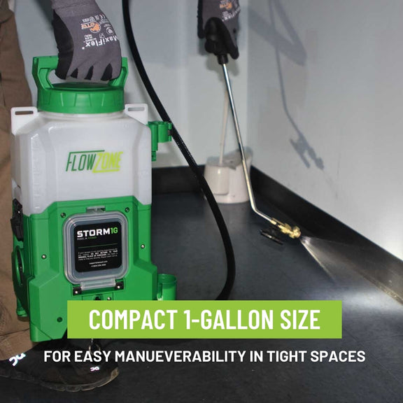 Storm 1Gallon SwapTank BatteryPowered Portable Sprayer FlowZone®