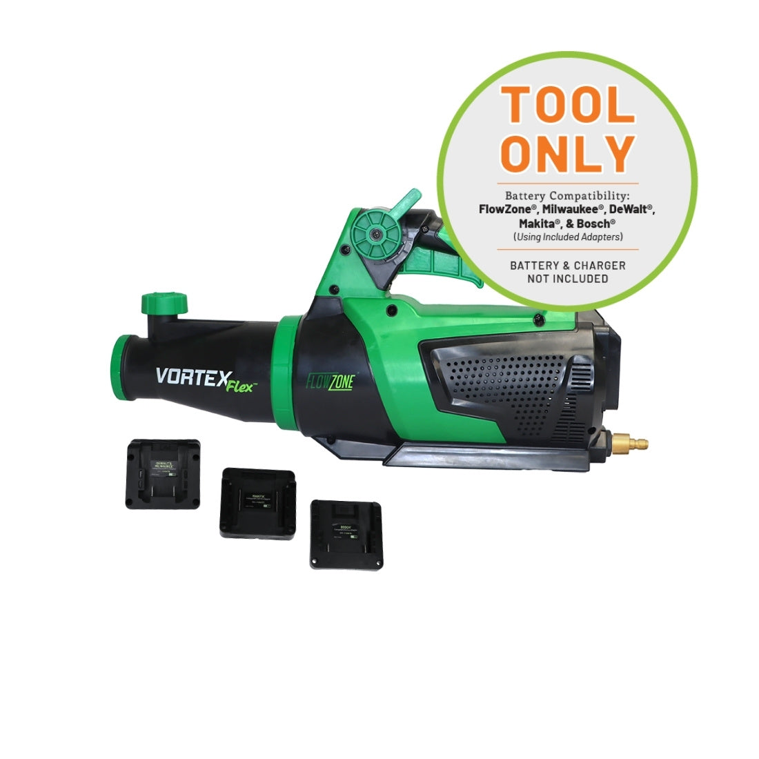 [ALLEEN GEREEDSCHAP] Vortex Flex™ Batterij-aangedreven Handheld Nevelblazer