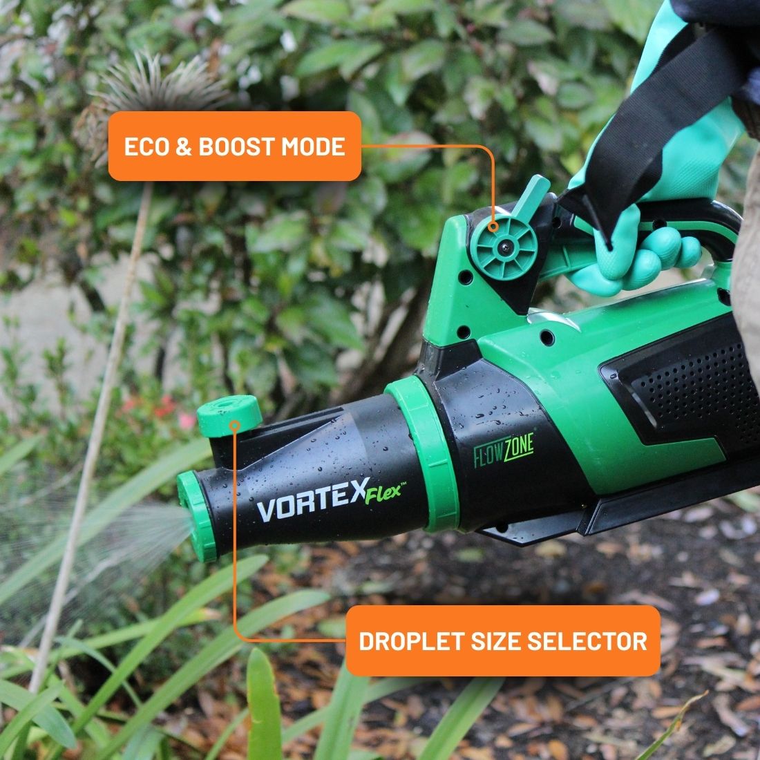 Vortex Flex™ Battery-Powered Handheld Mist Blower