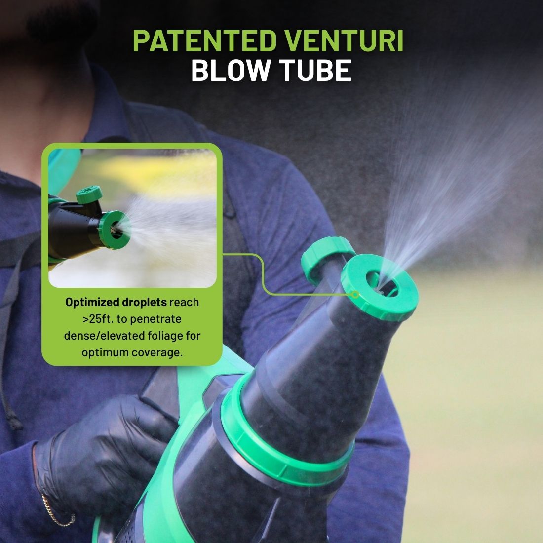 Vortex Flex™ Battery-Powered Handheld Mist Blower