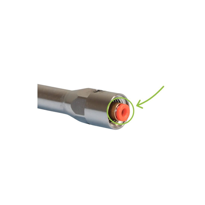 injectosol wand with quick release atomization kit circled on white background