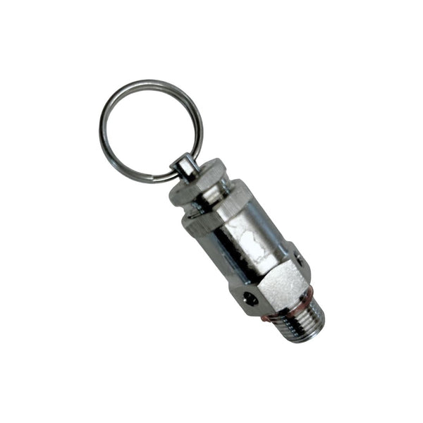 injectosol pressure release valve on white background
