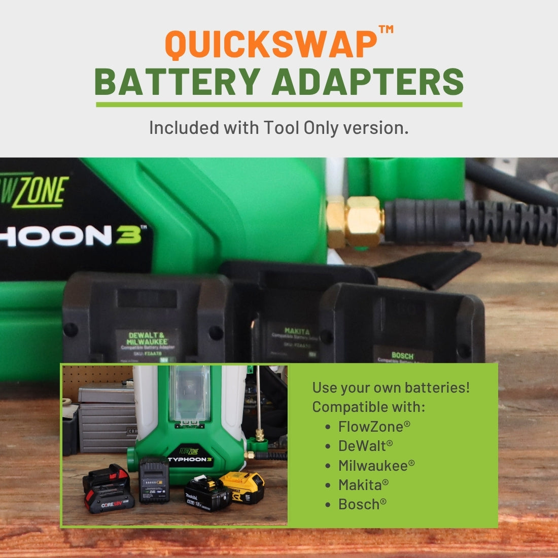 [TOOL ONLY] Typhoon 3 Battery Powered Backpack Sprayer (4-Gallon)
