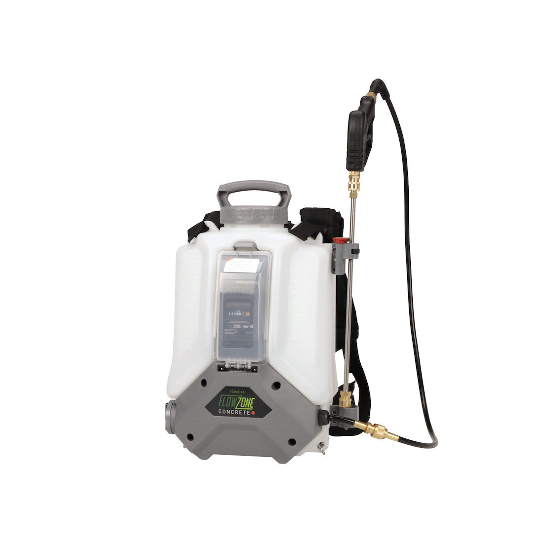 Concrete+ Typhoon 2.5 5-Position Variable Pressure Battery Backpack Sprayer (4 Gallon)