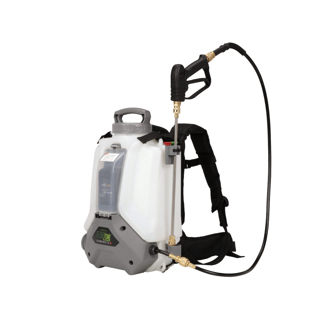 Concrete+ Typhoon 2.5 5-Position Variable Pressure Battery Backpack Sprayer (4 Gallon)