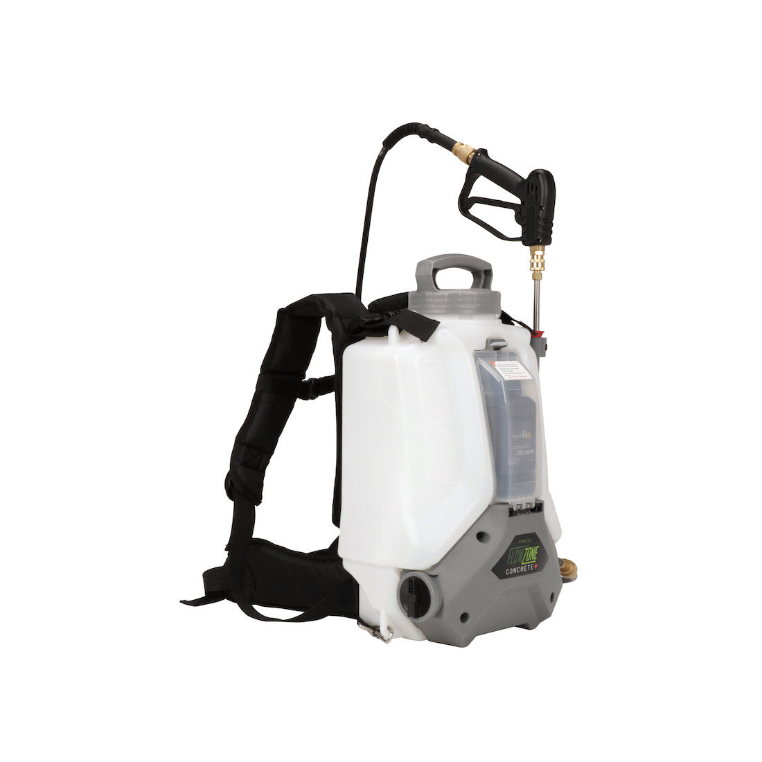 Concrete+ Typhoon 2.5 5-Position Variable Pressure Battery Backpack Sprayer (4 Gallon)