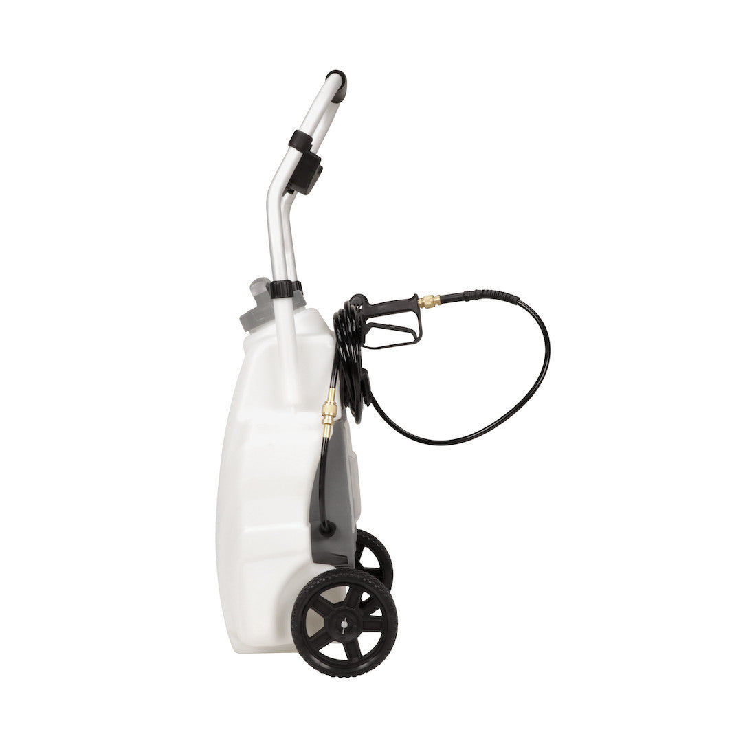 Concrete+ Monsoon 2.5 5-Position Variable Pressure Battery Rolling Sprayer (9-Gallon)