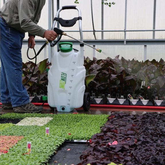 Monsoon 2.5 5Position Battery Powered Sprayer (9Gallon) FlowZone®