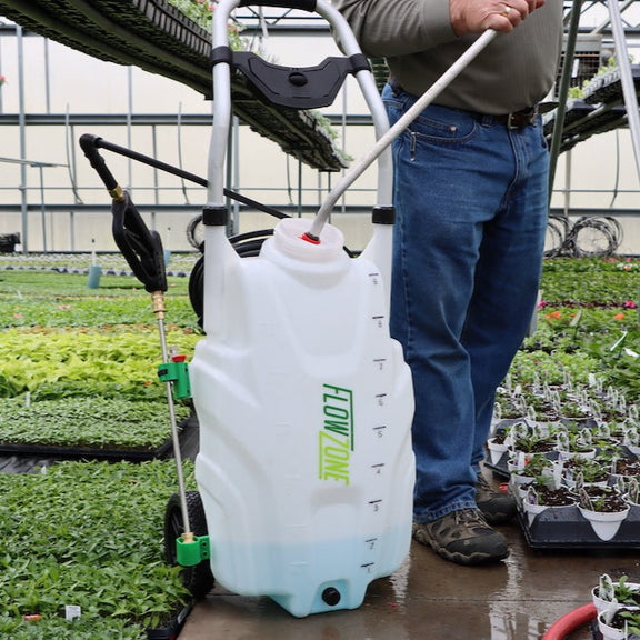 Monsoon 2.5 5Position Battery Powered Sprayer (9Gallon) FlowZone®
