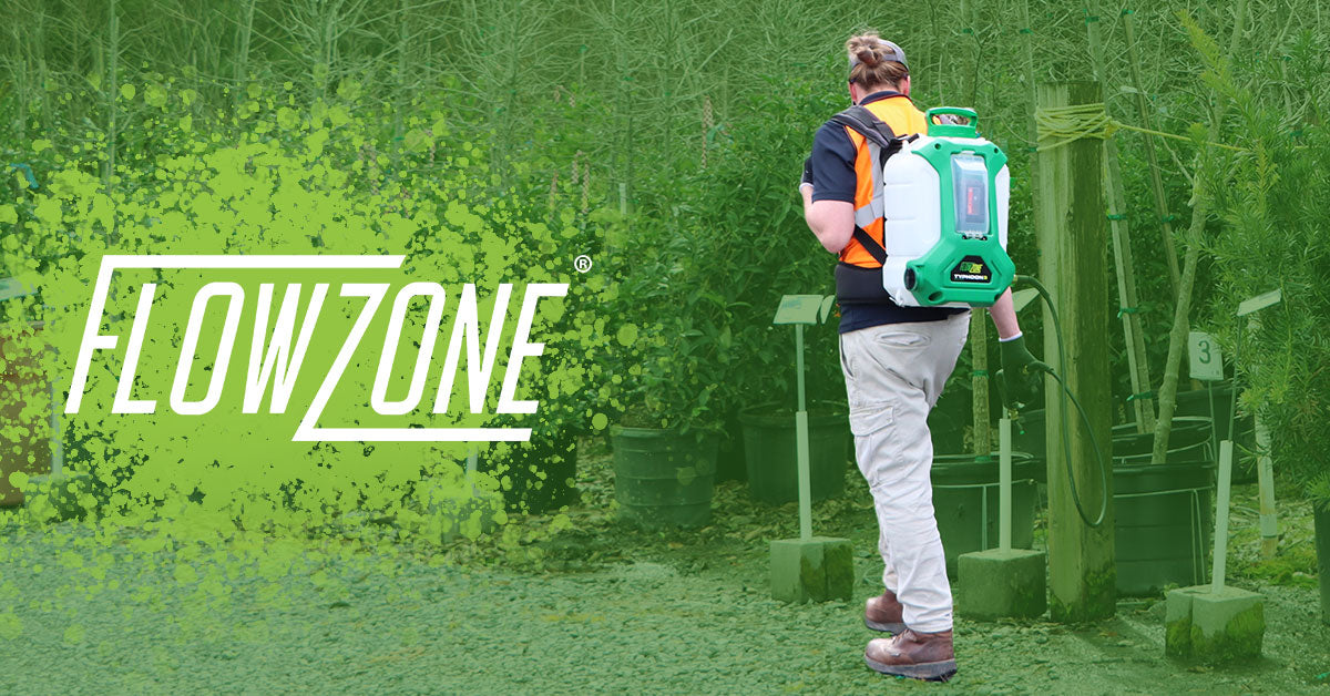 Zephyr Battery-Powered Backpack Sprayer (4-Gallon) – FlowZone