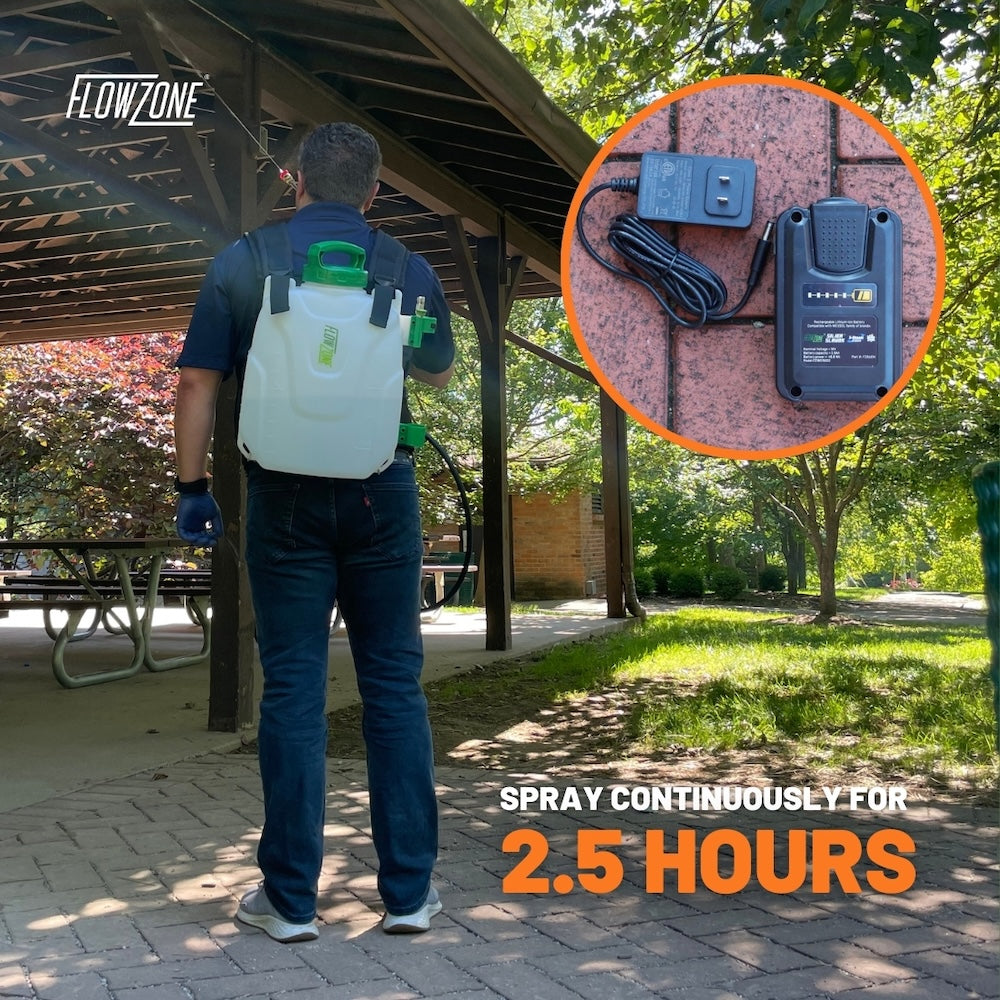 Storm 2.5 Variable Pressure 5-Position Battery Backpack Sprayer (2.5-Gallon)