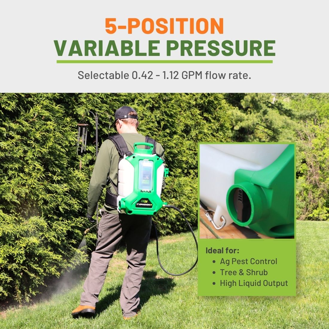 Power Sprayers For Insect Battery Powered Sprayers for Pest Control Technicians | FlowZone®