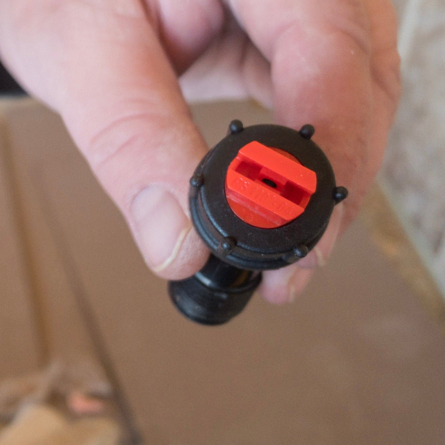 Quick-Connect to 110-Degree TeeJet Nozzle Adapter