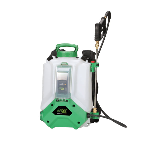 Cyclone 2.5 Variable Pressure 5-Position Battery Backpack Sprayer (4-Gallon)